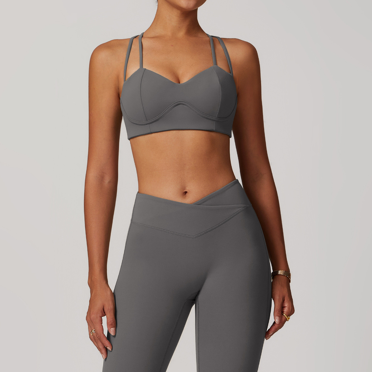 Yoga sports bra set