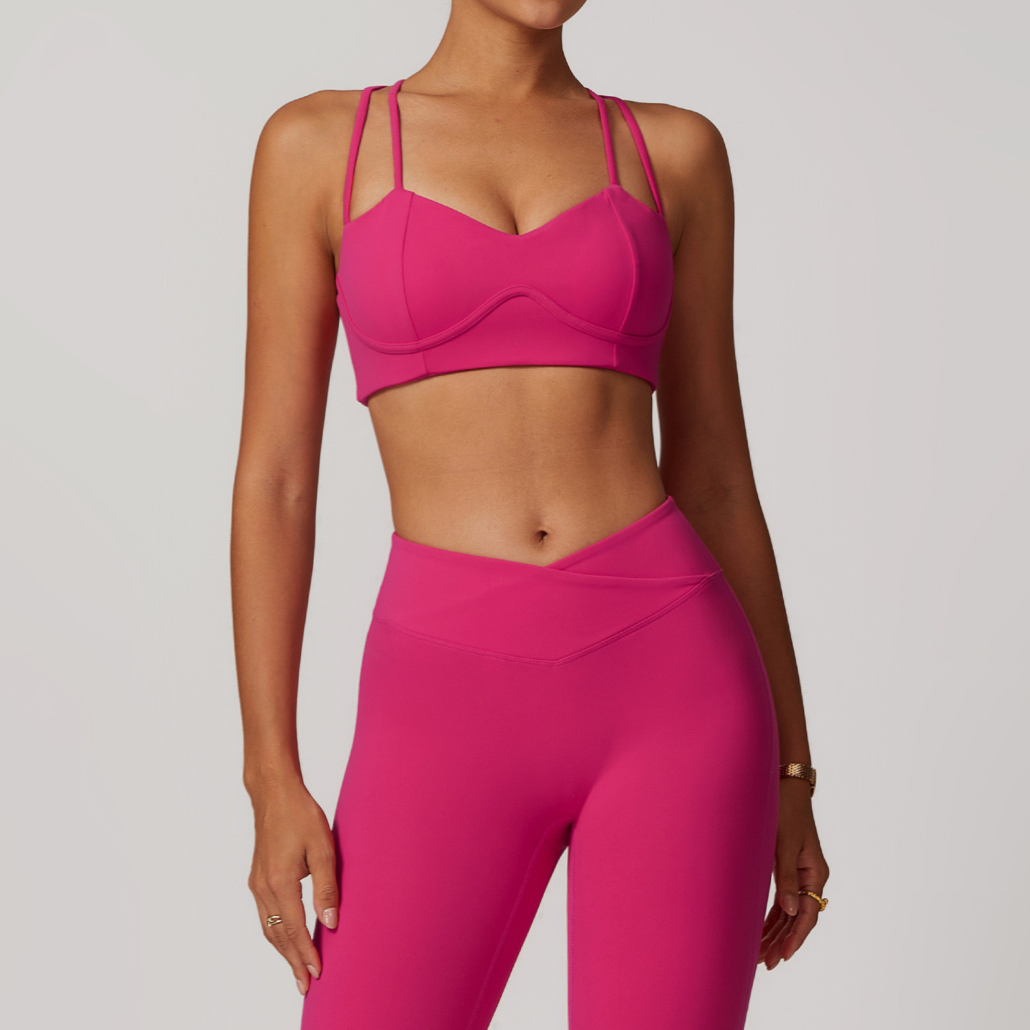 Yoga sports bra set