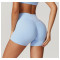 Custom black yoga shorts |Custom Tummy Control Bodycon Running Pants High Waist Yoga r Shorts