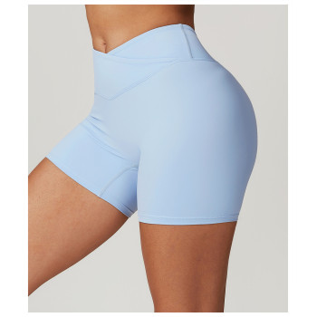 Custom black yoga shorts |Custom Tummy Control Bodycon Running Pants High Waist Yoga r Shorts