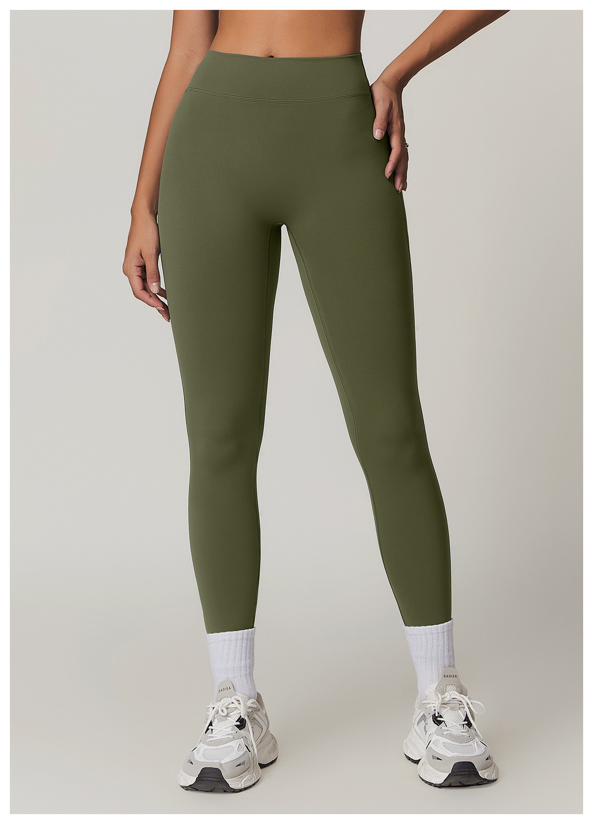 Yoga pants in high stretch fabric