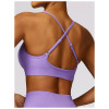 Custom sports bra cross | High quality clothing lace-up sports bra cross back open back yoga bra