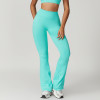 Custom high-waisted yoga pants |Private label women's wide-leg pants yoga pants leggings