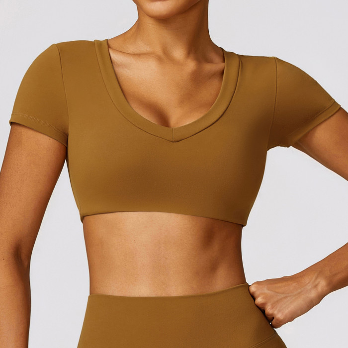 Custom cropped top| Factory Wholesale T-Shirt Plain Custom Printing Short Sleeve Shirt Woman