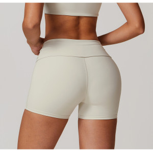 Custom solid yoga shorts |2025 New Style Flowy Running Yoga Shorts Yoga Leggings Shorts Summer