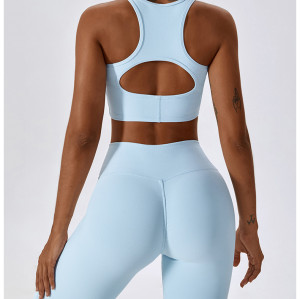 Custom halter neck sports bra | Custom Colors Lightweight Women Nylon Spandex Sports Bra