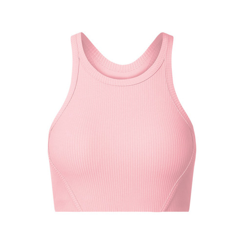 Custom Sports Bra For Running | 2024 New Style Padded Push Up Sports Bra Clothing Blank Spandex Nylon Yoga Sports Bra Top