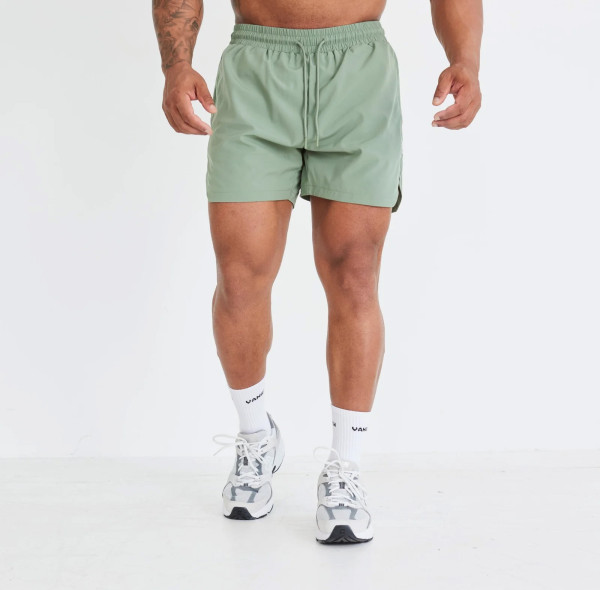 Custom Men's Sports Shorts| Custom high quality sports shorts green custom private logo