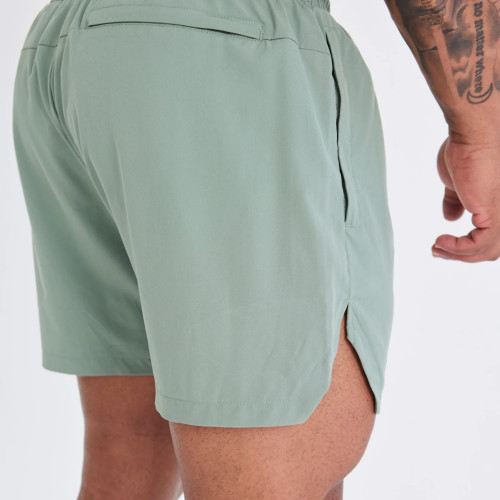 Custom Men's Sports Shorts| Custom high quality sports shorts green custom private logo