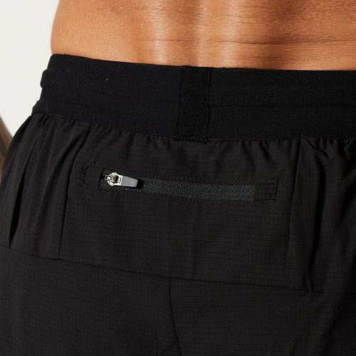 Custom sports shorts | Supply custom private label black quick-drying fabric sports shorts