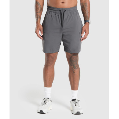 Custom Nylon Spandex Fabric Shorts | Wholesale Men's Gym Shorts Custom Fabric Logo