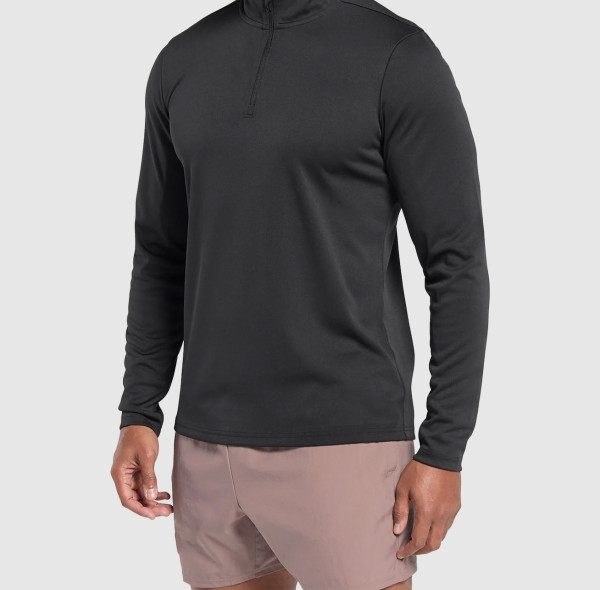 Custom fitness long sleeves | Factory Custom Printed Logo Fitness Quick Dry Men's Long Sleeve