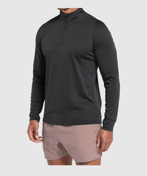 Custom fitness long sleeves | Factory Custom Printed Logo Fitness Quick Dry Men's Long Sleeve