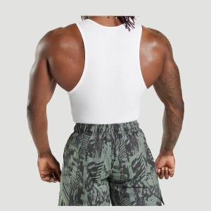 Custom Men＇s Fitness Tank Tops | Wholesale Custom Sleeveless Tank Tops Mens Fitness OEM Logo Gym Men