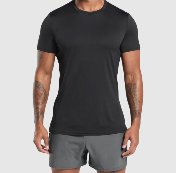 Custom loose fit t-shirts | Wholesale men's quick dry sports t-shirts with custom logo
