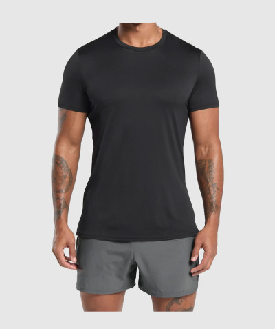 Custom loose fit t-shirts | Wholesale men's quick dry sports t-shirts with custom logo