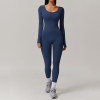 Custom Training Wear Supplier |OEM/ODM women summer jumpsuit factory wholesale long sleeve jumpsuit