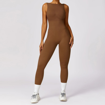 Custom Activewear | Factory Custom Women Seamless Yoga Bodysuit Custom Color Fabric Logo