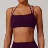 Sports Bra  Manufacturer | Sexy women summer bra custom logo fabric Nylon Spandex