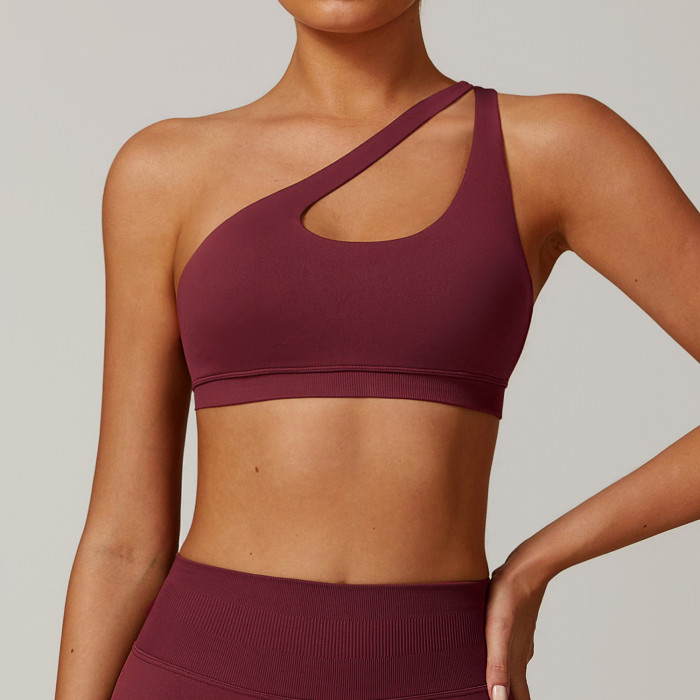 Custom Sports Bra Vendors |Wholesale custom logo customized polyester spandex sports bra for women