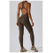 Custom Activewear Wholesale | Women's sleeveless bodysuit fitness yogawear factory wholesale