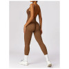Custom Activewear | Factory Custom Women Seamless Yoga Bodysuit Custom Color Fabric Logo