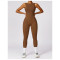 Custom Activewear | Factory Custom Women Seamless Yoga Bodysuit Custom Color Fabric Logo