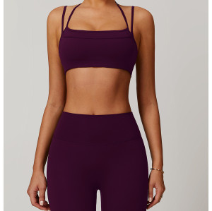 Sports Bra  Manufacturer | Sexy women summer bra custom logo fabric Nylon Spandex