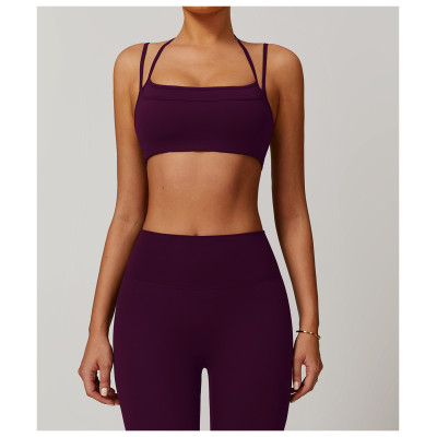 Sports Bra  Manufacturer | Sexy women summer bra custom logo fabric Nylon Spandex