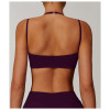 Sports Bra  Manufacturer | Sexy women summer bra custom logo fabric Nylon Spandex