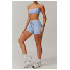 Custom Sports Bra Factory | Custom Yoga Bra Thin Straps Custom Logo Private Label Quick Dry