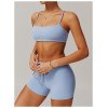Custom Sports Bra Factory | Custom Yoga Bra Thin Straps Custom Logo Private Label Quick Dry