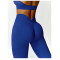 Custom sports bra| High Quality Gym Sports Bra And Shorts Set Yoga Wide Waistband Sports Shorts