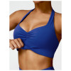 Custom sports bra| High Quality Gym Sports Bra And Shorts Set Yoga Wide Waistband Sports Shorts