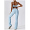 Custom Seamless Yoga Leggings | Custom Blank Fitness Yoga Sets and Leggings Running Sports Bra