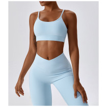 Custom Seamless Yoga Leggings | Custom Blank Fitness Yoga Sets and Leggings Running Sports Bra