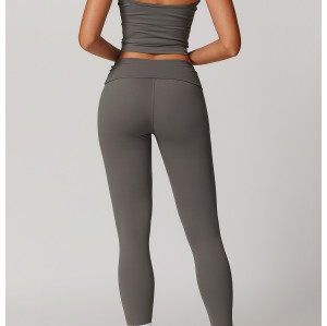 Custom sportswear for women | Womens Summer 2 Piece Outfits Linen Crop Tank Tops Leggings Yoga