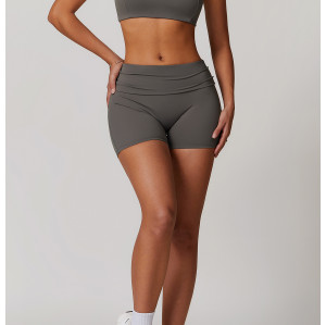 Custom Yoga Scrunch Shorts | Custom Private Label YogaWear Quick Dry Running Sports Bra Seamless