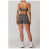 Custom Yoga Scrunch Shorts | Custom Private Label YogaWear Quick Dry Running Sports Bra Seamless