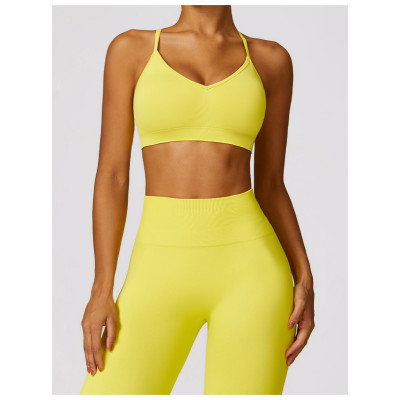 Custom women pants and bra | Fitness Yoga Wear Set Women Yoga Legging Sexy Girl Sexy Big Sport Bra