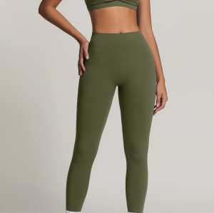 Customized Women's Leggings | Women's Fitness Running Yoga Wear Solid Color Yoga