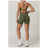 Custom  Yoga Biker Shorts | High Waist Workout Yoga Shorts Seamless Sexy Woman Fitness Sports Bra