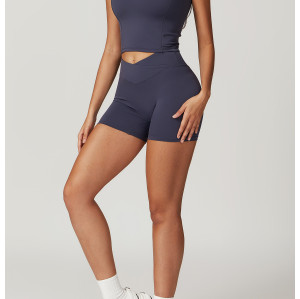 Custom high quality vest | Clothing quick dry yoga shorts spandex printed short sleeves for women