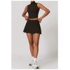 Custom 2 Piece Crop |Wholesale Women High Waist Tank Top Legging Set Sports Bra Crop Tops Skirt Set