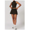Custom 2 Piece Crop |Wholesale Women High Waist Tank Top Legging Set Sports Bra Crop Tops Skirt Set