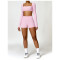 Custom Two Pieces Bra Sets |Custom Printing High Waist Speed Dry Women's Long-Sleeves