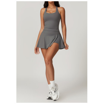 Custom Woman Tennis Skirt| Wholesale Fitness Camisole Tank Top Women Golf Tennis Skirts Sportswear