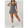 Custom Woman Tennis Skirt| Wholesale Fitness Camisole Tank Top Women Golf Tennis Skirts Sportswear