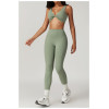 Custom gym yoga leggings set| Wholesale New Design Yoga Legging Fabric Autumn Active Wear