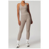 Custom Wholesale Yoga Sets|New Style Yoga Sets Tank Top Women Yoga Leggings For High Waist Leggings